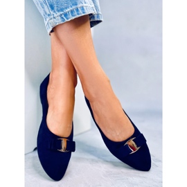 BM Janya Deep Orchid bailarinas femininas azul 1