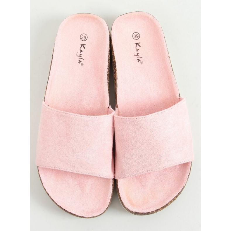 BM Pantufas de cortiça de mulher Stoner Pink rosa 1