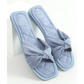 Chinelos de mulher Teese Blue azul 1