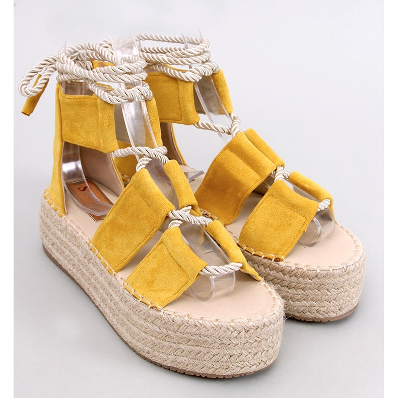 BM Sandália espadrille amarela Rivera amarelo 1