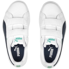 Tênis Puma Up V Ps Jr 373602 27 branco 1