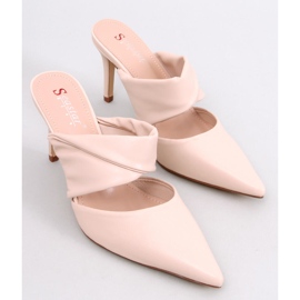 Charisse Sandália bege salto agulha 1