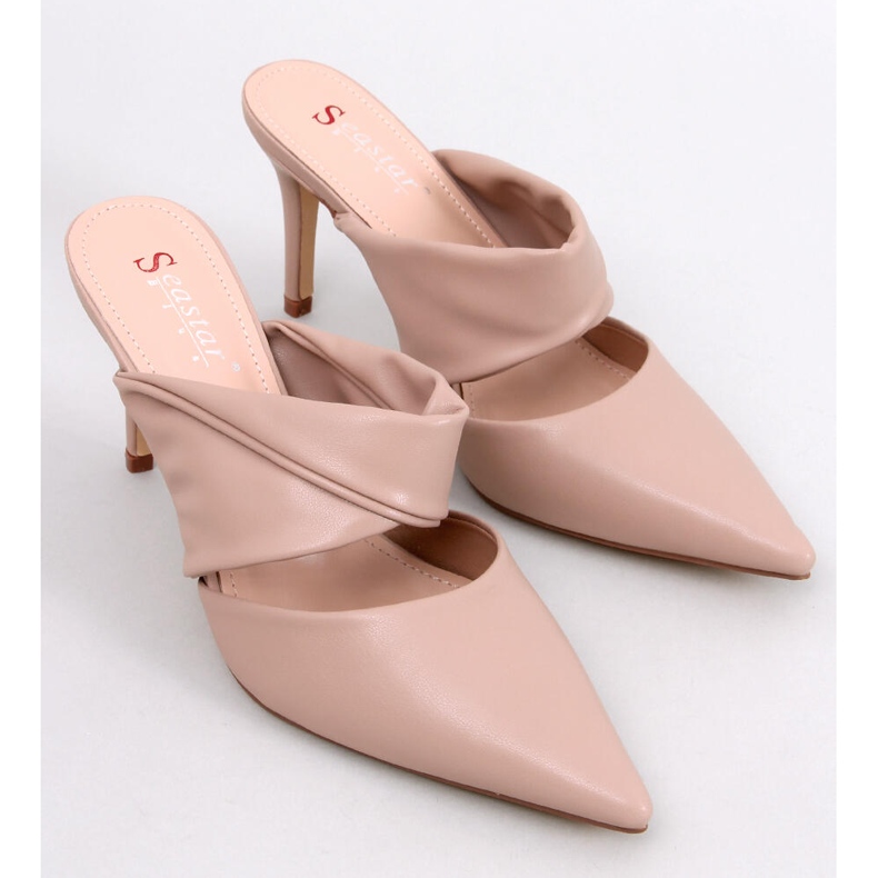 Charisse Khaki Sandália salto agulha bege 1