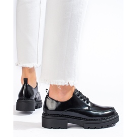 La.Fi Sapatos estilosos com cadarço preto 2