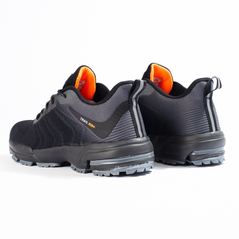 DK sapatos esportivos para homens pretos 1