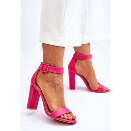 FB2 Sandálias Georgina Rosa com Salto 2