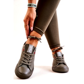 Tênis baixo Big Star JJ274004 Cáqui verde 3