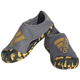 Tênis adidas Altaventure 2.0 K Jr. FZ6511 cinza amarelo 1