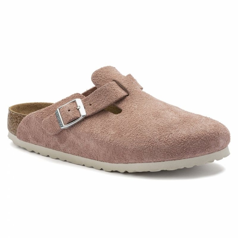 Chinelos Birkenstock Boston Sfb Leve W 1023263 rosa 1