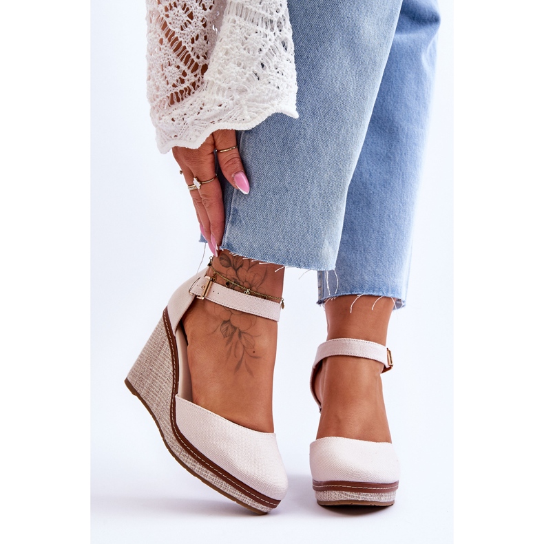 PS1 Sandálias femininas clássicas com cunha bege malani 1 PS1 Sandálias femininas clássicas com cunha bege malani 1