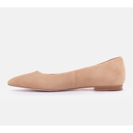 Marco Shoes bailarinas leves bege 2