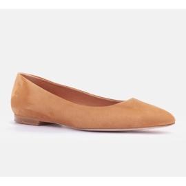 Marco Shoes bailarinas leves marrom 1