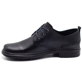 Polbut Sapatos masculinos negros 191K preto 1