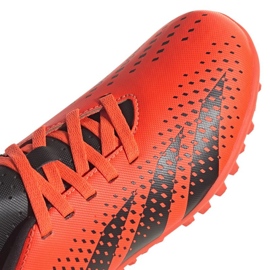 Chuteiras Adidas Predator Accuracy.4 GW7086 laranja laranjas e tintos 1