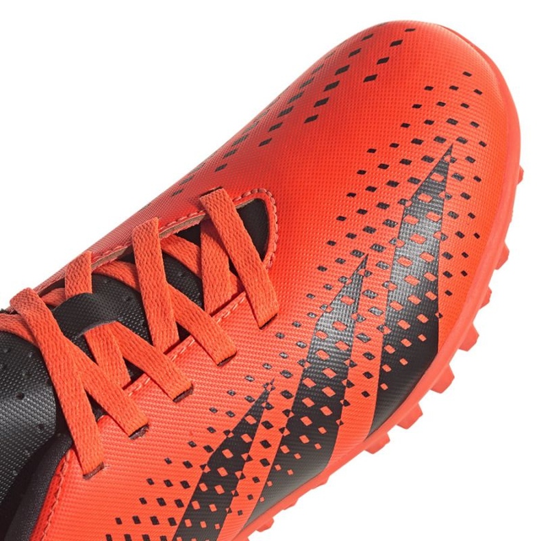 Chuteiras Adidas Predator Accuracy.4 GW7086 laranja laranjas e tintos 1