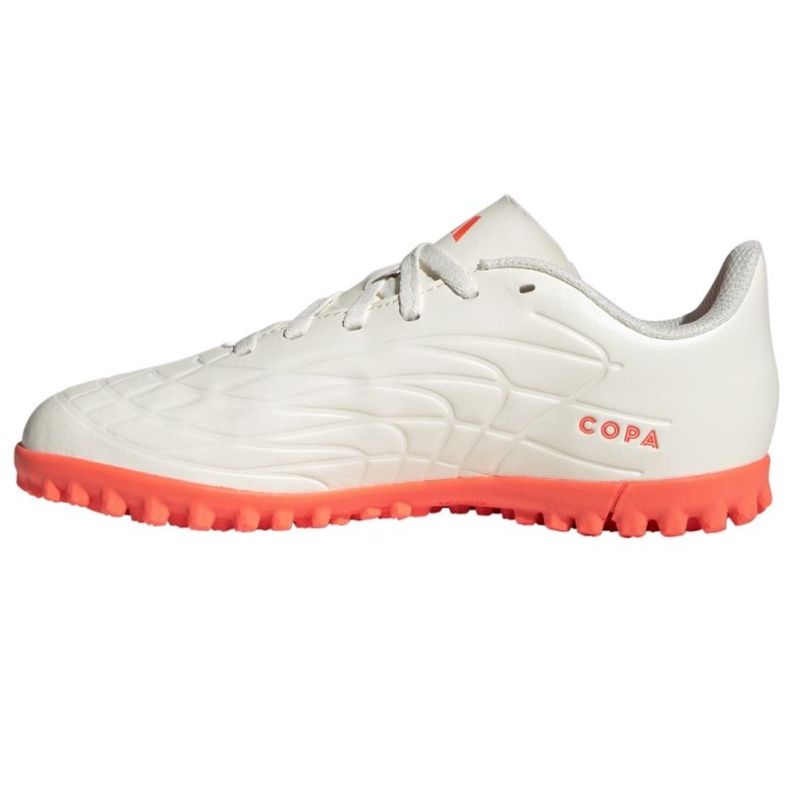 Chuteira Adidas Copa Pure.4 Tf Jr GY9043 multicolorido branco 1 Chuteira Adidas Copa Pure.4 Tf Jr GY9043 multicolorido branco 1