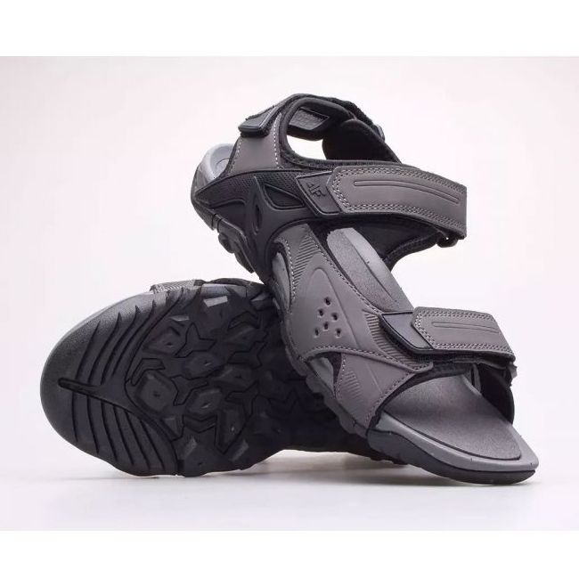 Sandálias 4F M 4FSS23FSANM018-22S cinza 1 Sandálias 4F M 4FSS23FSANM018-22S cinza 1