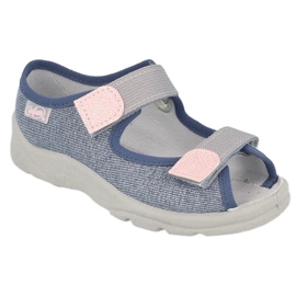 Slippers infantis de Befado 969x167 azul 3