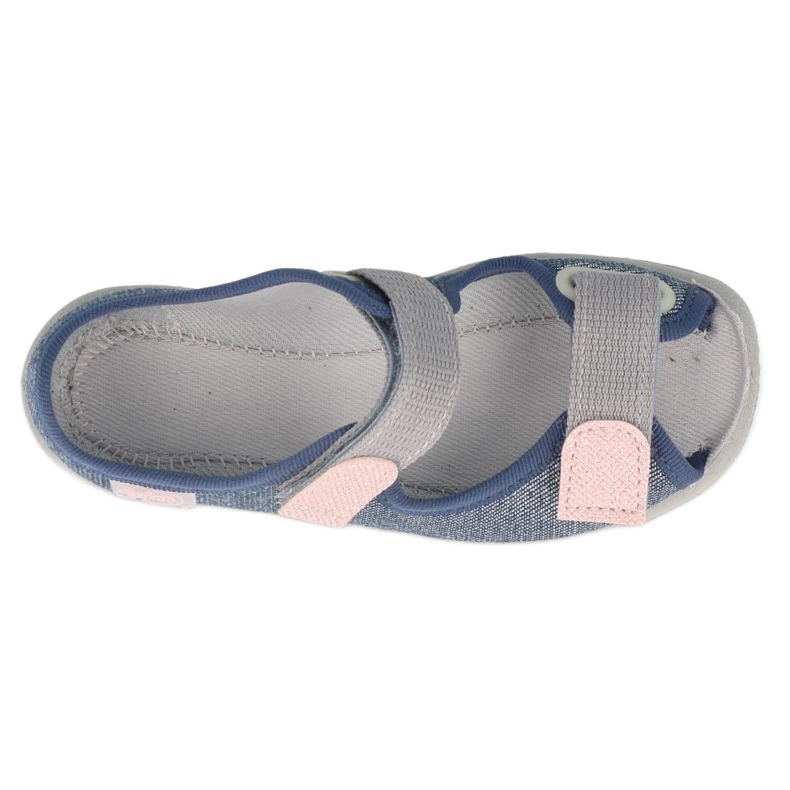 Slippers infantis de Befado 969x167 azul 4