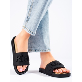 W. Potocki Chinelos pretos de mulher Potocki 1 W. Potocki Chinelos pretos de mulher Potocki 1