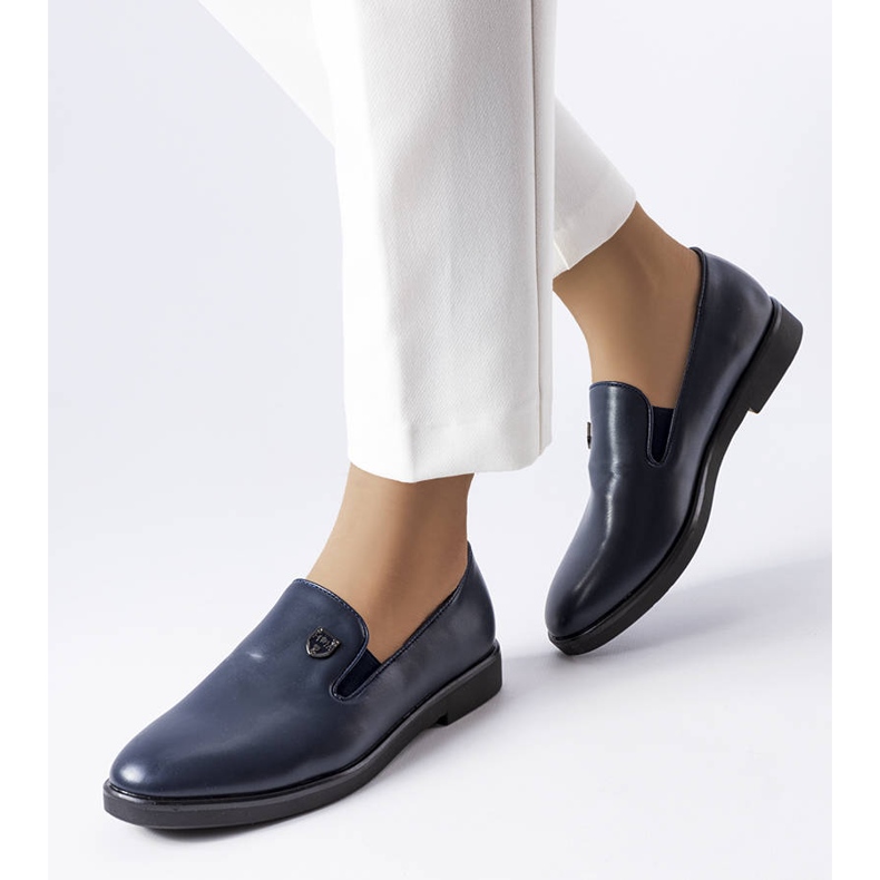 Sapatos Concord lisos marinhos azul 1 Sapatos Concord lisos marinhos azul 1