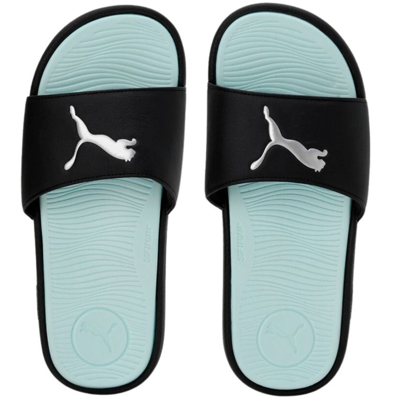 Chinelos esportivos Puma Cool Cat 2.0 W 390963 06 preto 1