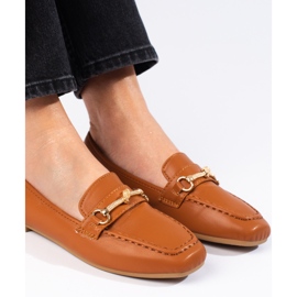 Mocassins de mulher Shelovet castanhos 1