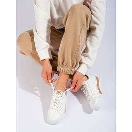 Sapatos esportivos clássicos brancos Shelovet 2