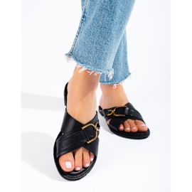 Chinelos Shelovet pretos de mulher 1