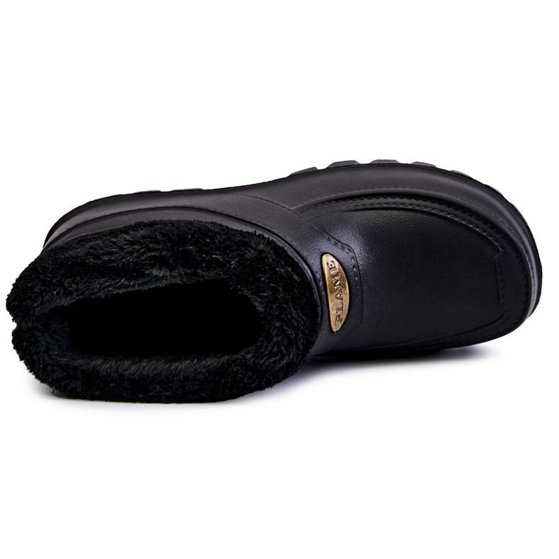 PM2 Botas de chuva de espuma isoladas masculinas pretas Tanyo preto 2