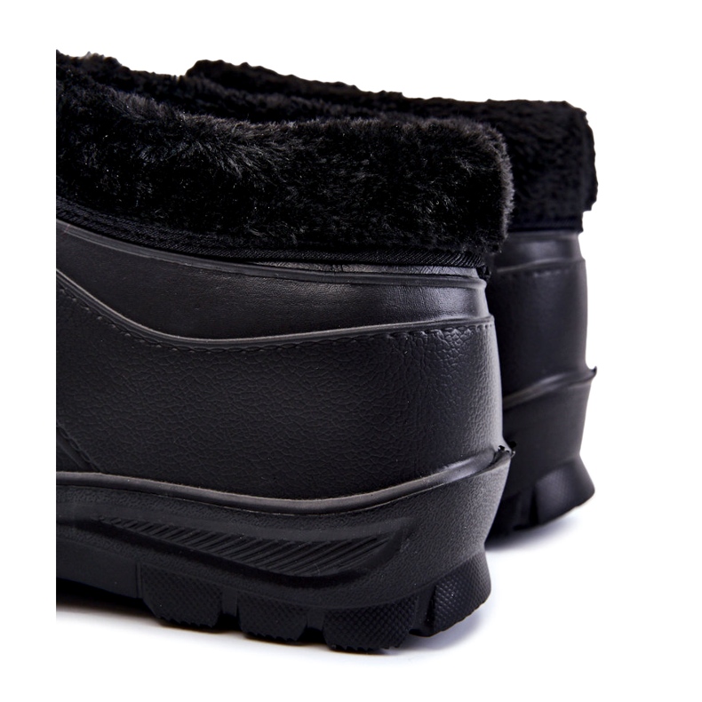 PM2 Botas de chuva de espuma isoladas masculinas pretas Tanyo preto 4