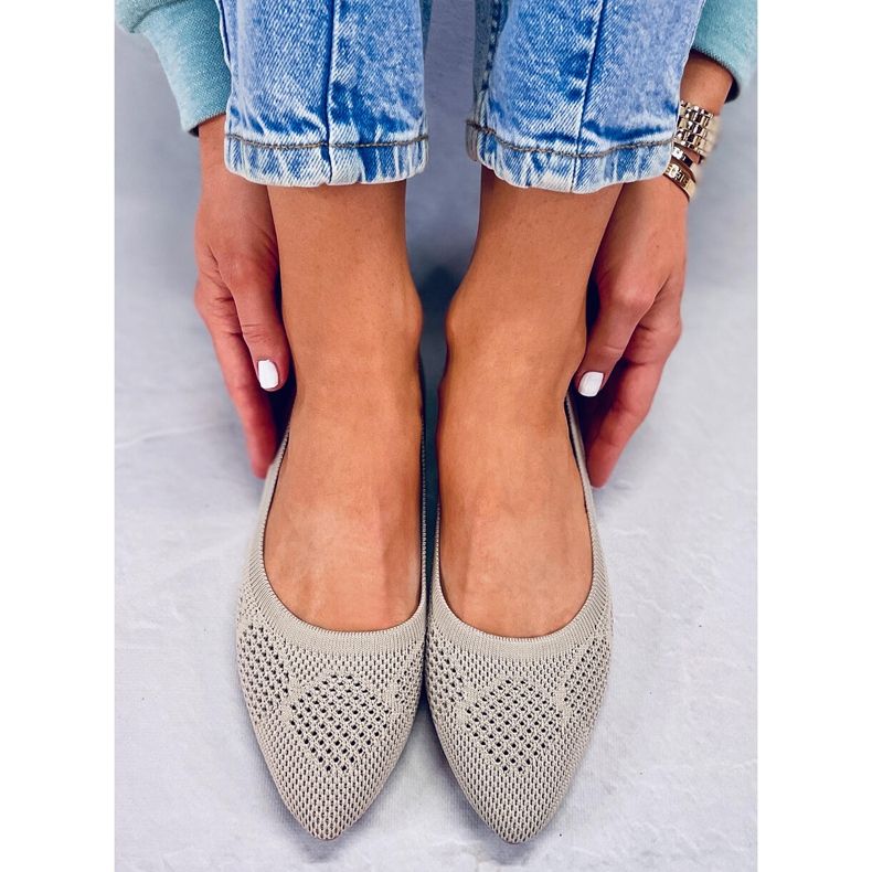 BM Bailarinas Openwork Forlani Beige bege 1