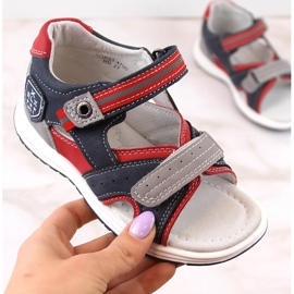 McKeylor 47700 sandálias multicoloridas de velcro para menino multicolorido 1