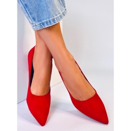 Saltos altos clássicos de mulher Eurielle Red vermelho 1