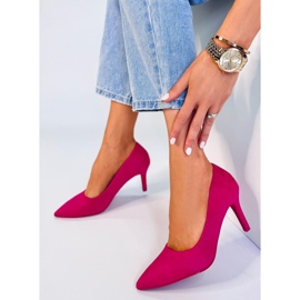 Sapatos femininos clássicos Eurielle Fuchsia rosa 2