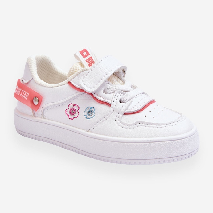 Tênis esportivo infantil Big Star JJ374082 Branco 1