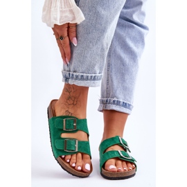 FB1 Chinelos Feminino Verde Destino 1