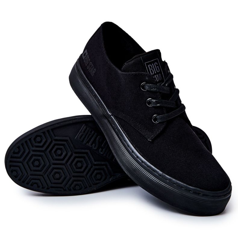 Tênis masculino Big Star JJ174052 Preto 3