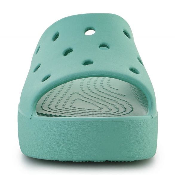 Crocs Classic Platform Slide W 208180-3UG verde 1 Crocs Classic Platform Slide W 208180-3UG verde 1