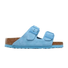 Chinelos Birkenstock Arizona Sfb W 1024066 azul 1 Chinelos Birkenstock Arizona Sfb W 1024066 azul 1