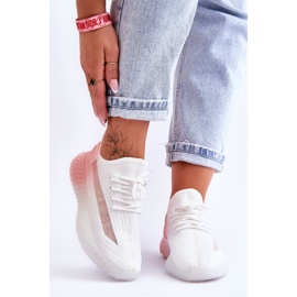 PM1 Tênis Ombre Branco e Rosa Boston Slip-On 1