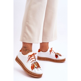 Sapatos de Couro Maciejka 04550-11 Branco 2