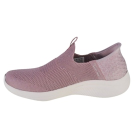 Calçados esportivos Skechers Hands Free Slipins Ultra Flex 3.0 Smooth Step 149709-MVE rosa 1