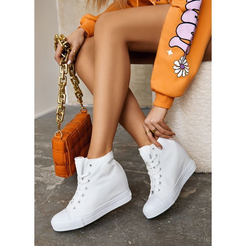 Tênis feminino Big Star Branco FF274A192 4