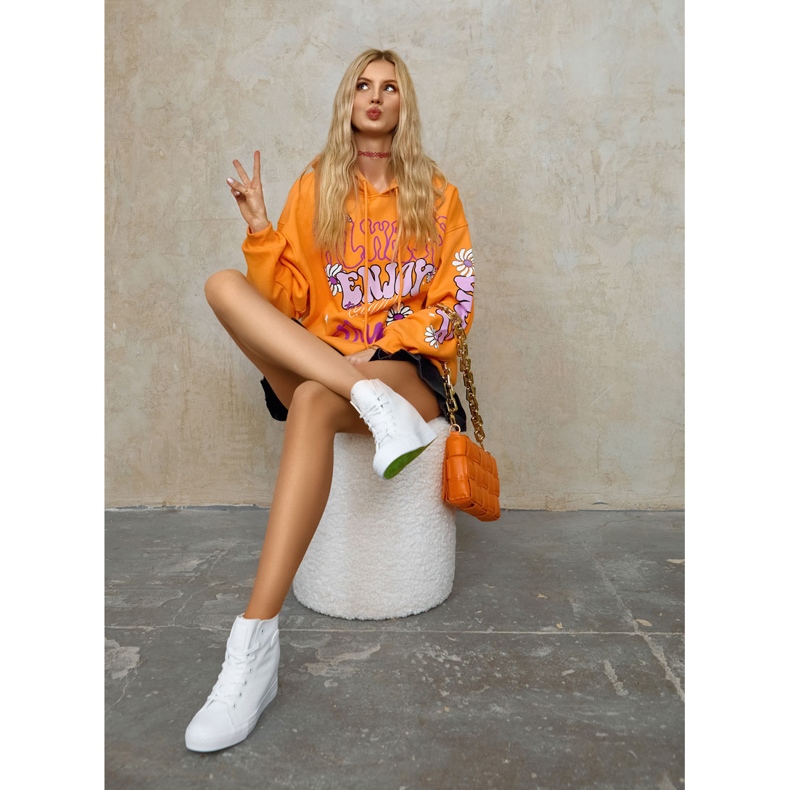 Tênis feminino Big Star Branco FF274A192 3