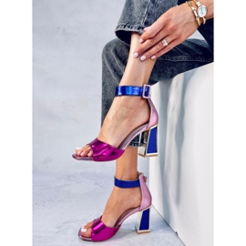 Seastar Sandália salto geométrico Marshmello Rose rosa 2 Seastar Sandália salto geométrico Marshmello Rose rosa 2