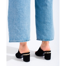 Vinceza Vincez black desliza no post preto 1