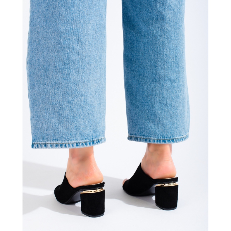 Vinceza Vincez black desliza no post preto 1