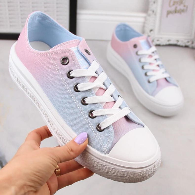 Tênis plataforma Big Star W INT1876B multicolor multicolorido 1 Tênis plataforma Big Star W INT1876B multicolor multicolorido 1