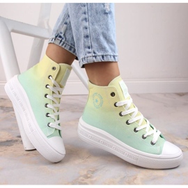 Tênis cano alto com plataforma Big Star W INT1877A multicolorido 1